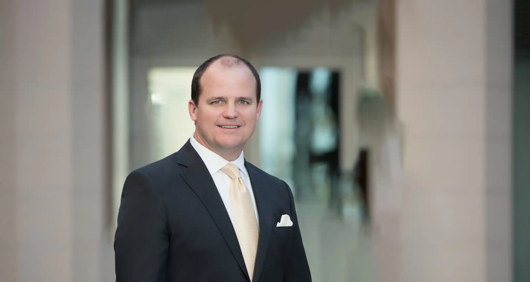 Timothy R. O'Reilly, founding attorney of Litigators for Justice, in a dark suit